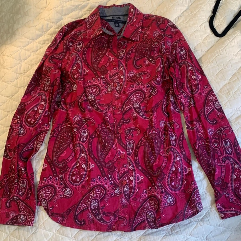 Tommy Hilfiger paisley shirt